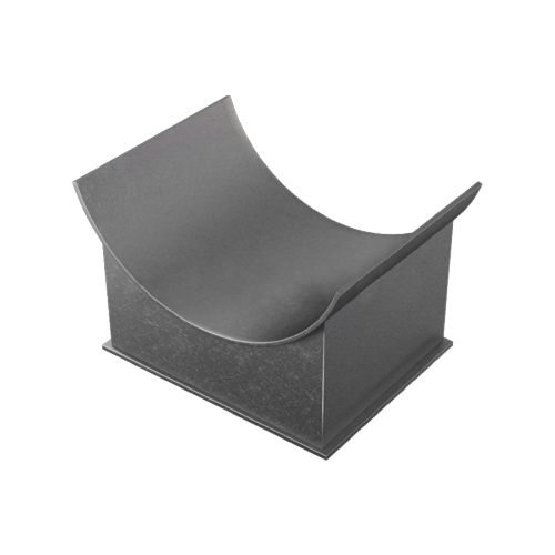 Опора неподвижная приварная для трубопроводов ТЭС и АЭС Ст3 1220х800х800х100 мм ОСТ 34-10-616-93 в Кирове