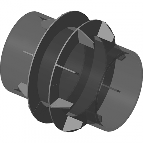 Опора неподвижная щитовая для тепловых сетей ТС-666.00.00 1220х286 мм Серия 5.903-13 выпуск 7-95 239,2 кг