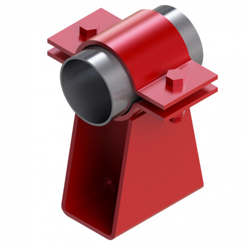 Опора скользящая с плоским хомутом ТС-625.000 32х95х80х113 мм Серия 5.903-13 выпуск 8-95 1 кг