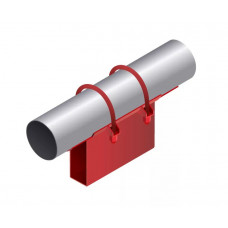 Опора неподвижная приварная корпусная для тепловых сетей исп. А11 / АС11 ВСт3 57х50х170х100 мм ОСТ 36-146-88 1,3 кг