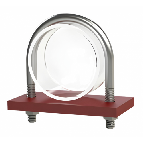 Опора неподвижная хомутовая бескорпусная для тепловых сетей исп. В 09Г2С 32 мм ОСТ 36-146-88 0,1 кг